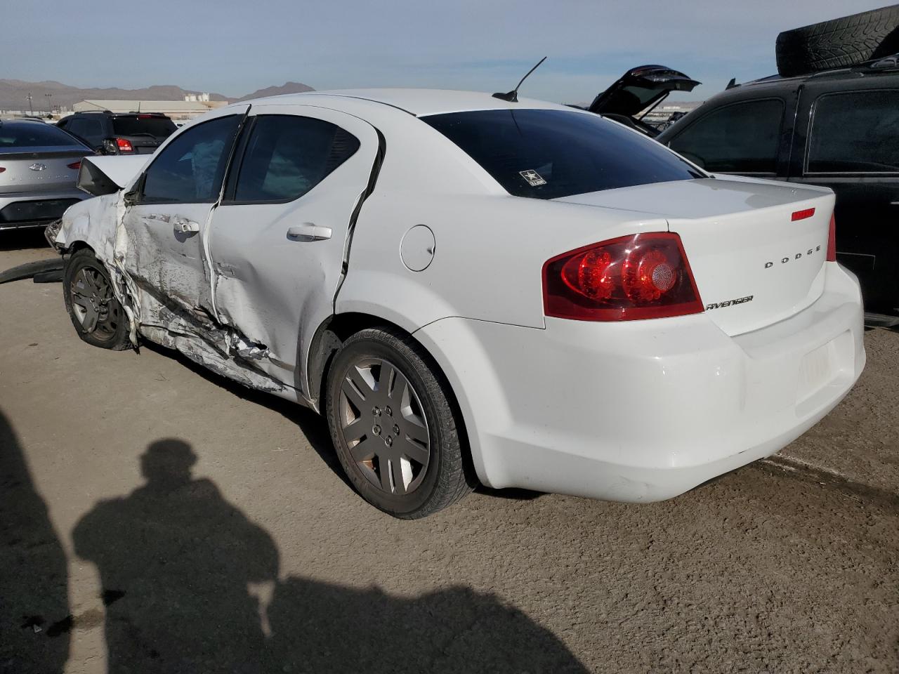 Изображение 2 2012 DODGE AVENGER SE 2012 с VIN 1C3CDZAB1CN173186