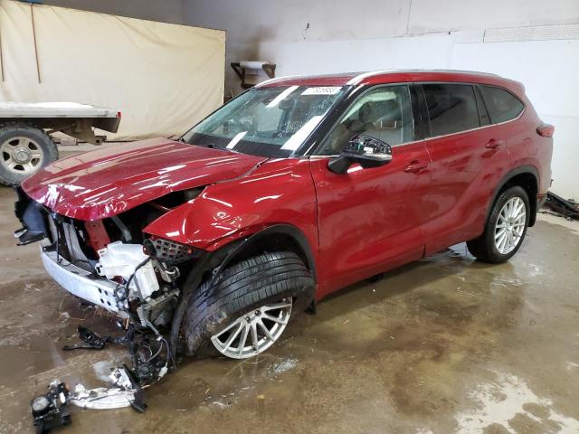 Image 1 of 2021 TOYOTA HIGHLANDER LIMITED 2021 with VIN 5TDDZRBH6MS537490