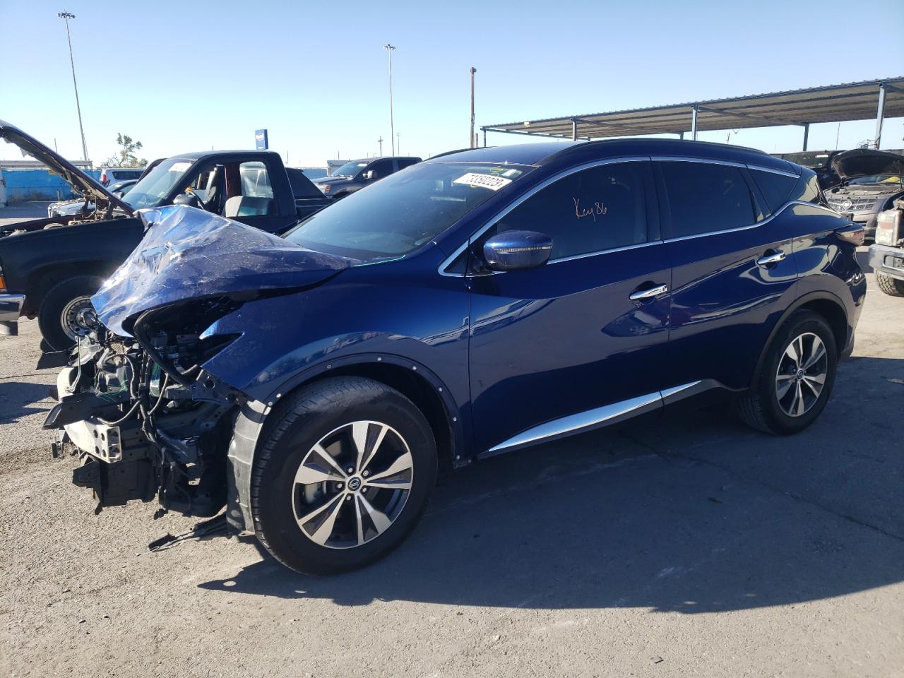 Image 1 of 2021 NISSAN MURANO SV 2021 with VIN 5N1AZ2BJ0MC144420