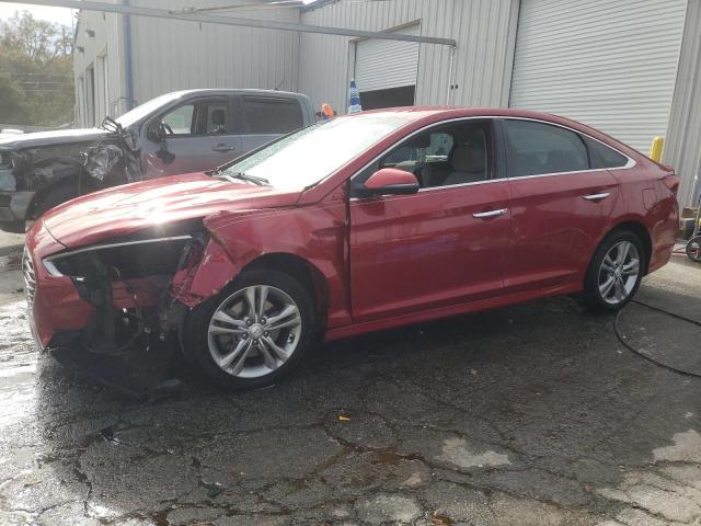 Image 1 of 2018 HYUNDAI SONATA SPORT 2018 with VIN 5NPE34AFXJH603744
