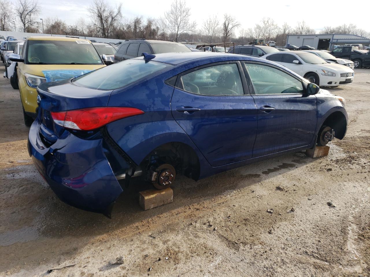 Obraz 3 z 2013 HYUNDAI ELANTRA GLS 2013 z VIN KMHDH4AE3DU839193