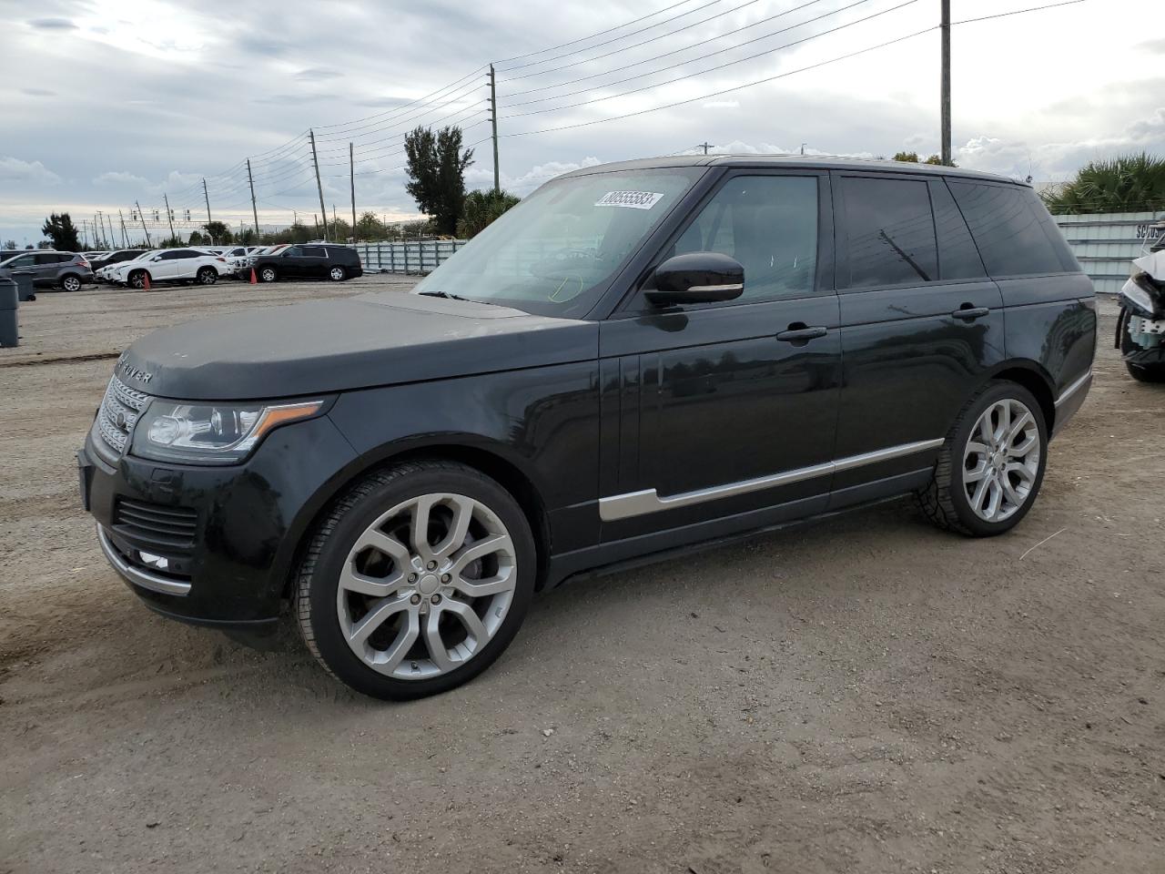 Image 1 of 2015 LAND ROVER RANGE ROVER SUPERCHARGED 2015 with VIN SALGS2TF1FA240478