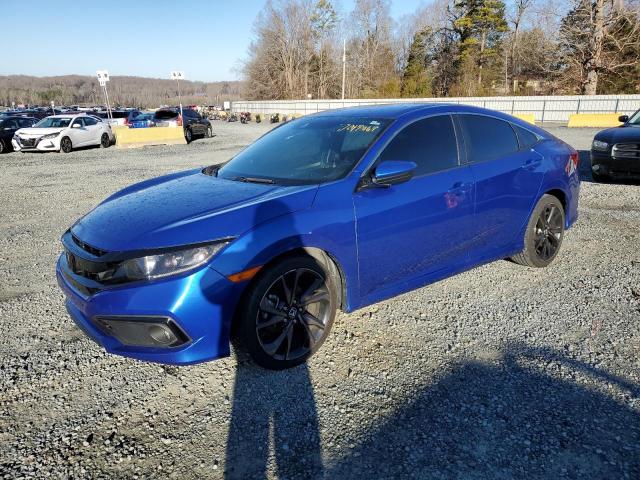 Image 1 of 2020 HONDA CIVIC SPORT 2020 with VIN 19XFC2F81LE014821