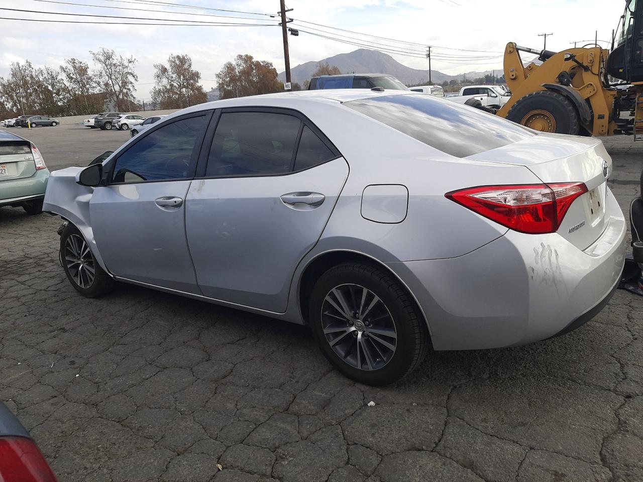 Image 2 of 2017 TOYOTA COROLLA L 2017 with VIN 2T1BURHE9HC756204