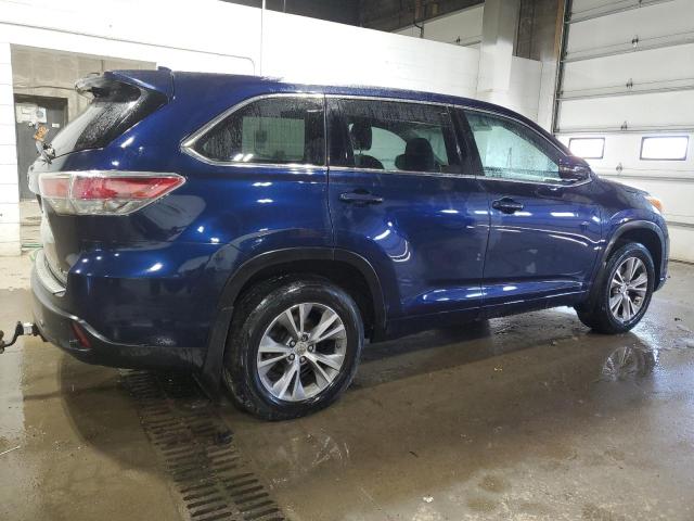 Image 3 of 2014 TOYOTA HIGHLANDER LE 2014 with VIN 5TDBKRFH8ES027617