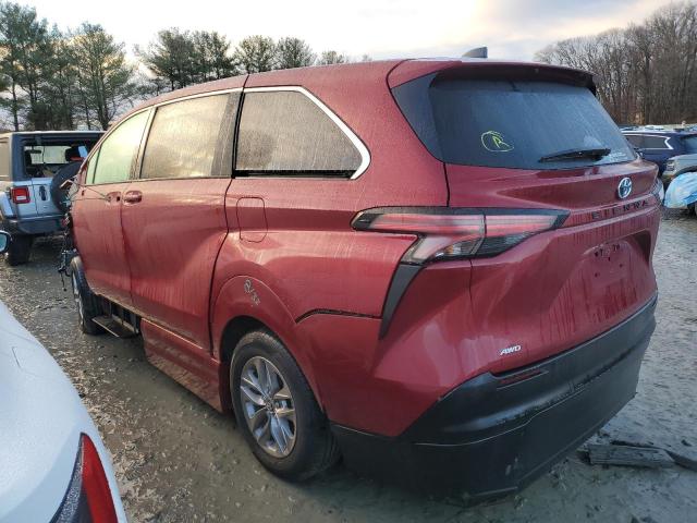 Изображение 2 2022 TOYOTA SIENNA LE 2022 с VIN 5TDKSKFC8NS066705