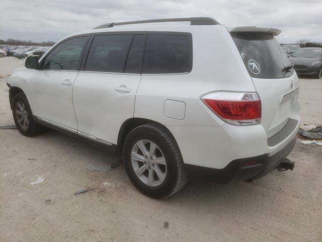 Изображение 2 2013 TOYOTA HIGHLANDER BASE 2013 с VIN 5TDZK3EH2DS132875