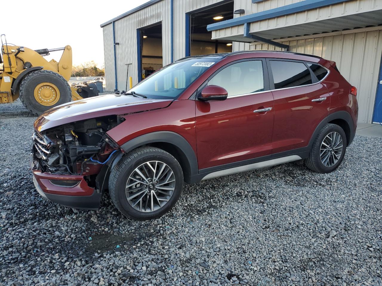 Image 1 of 2020 HYUNDAI TUCSON LIMITED 2020 with VIN KM8J3CAL8LU127478
