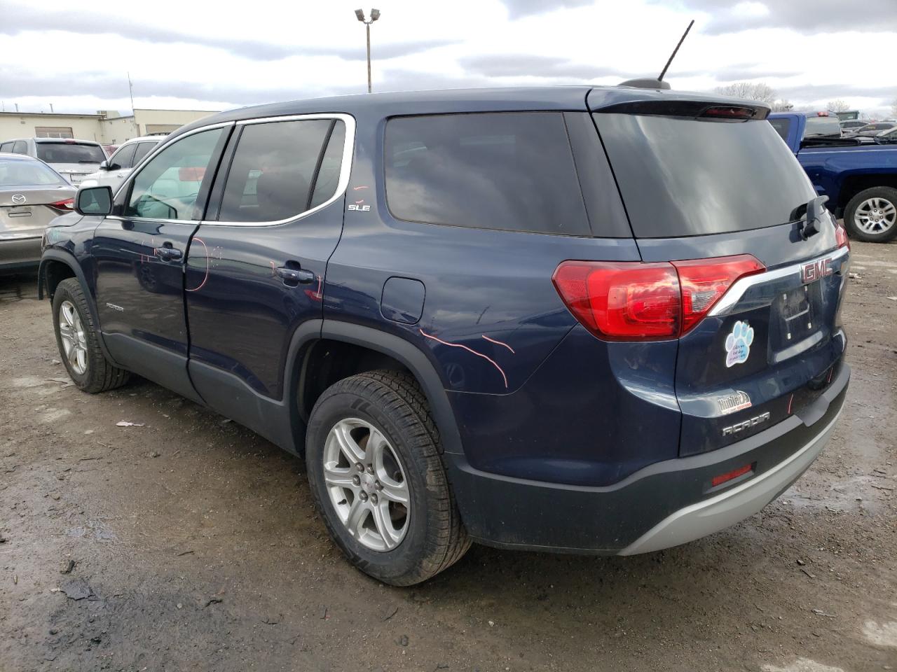 Obraz 2 z 2018 GMC ACADIA SLE 2018 z VIN 1GKKNKLA9JZ139622