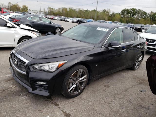 Image 1 of 2015 INFINITI Q50 BASE 2015 with VIN JN1BV7AR2FM416314