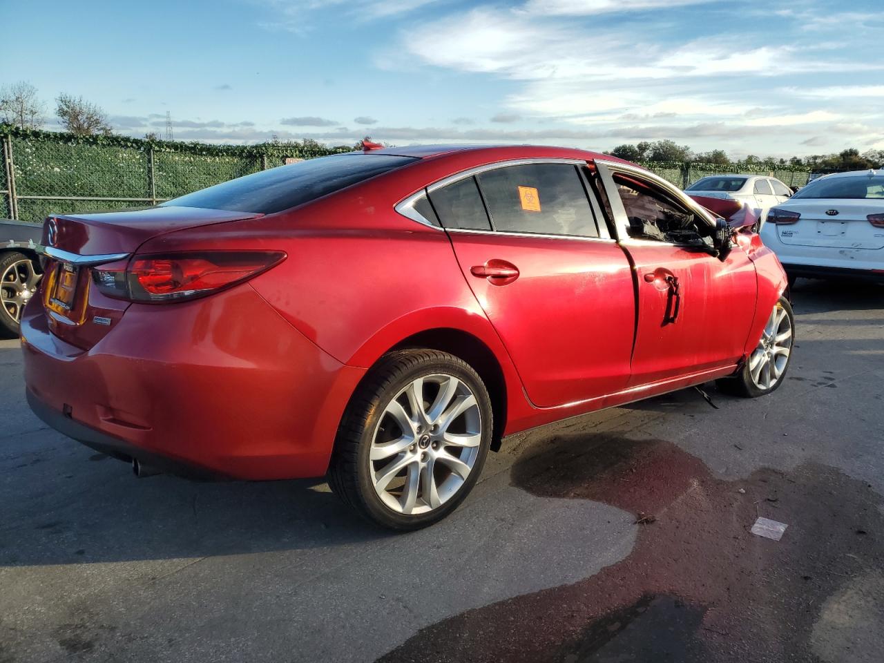 Image 3 of 2015 MAZDA 6 TOURING 2015 with VIN JM1GJ1V51F1191517