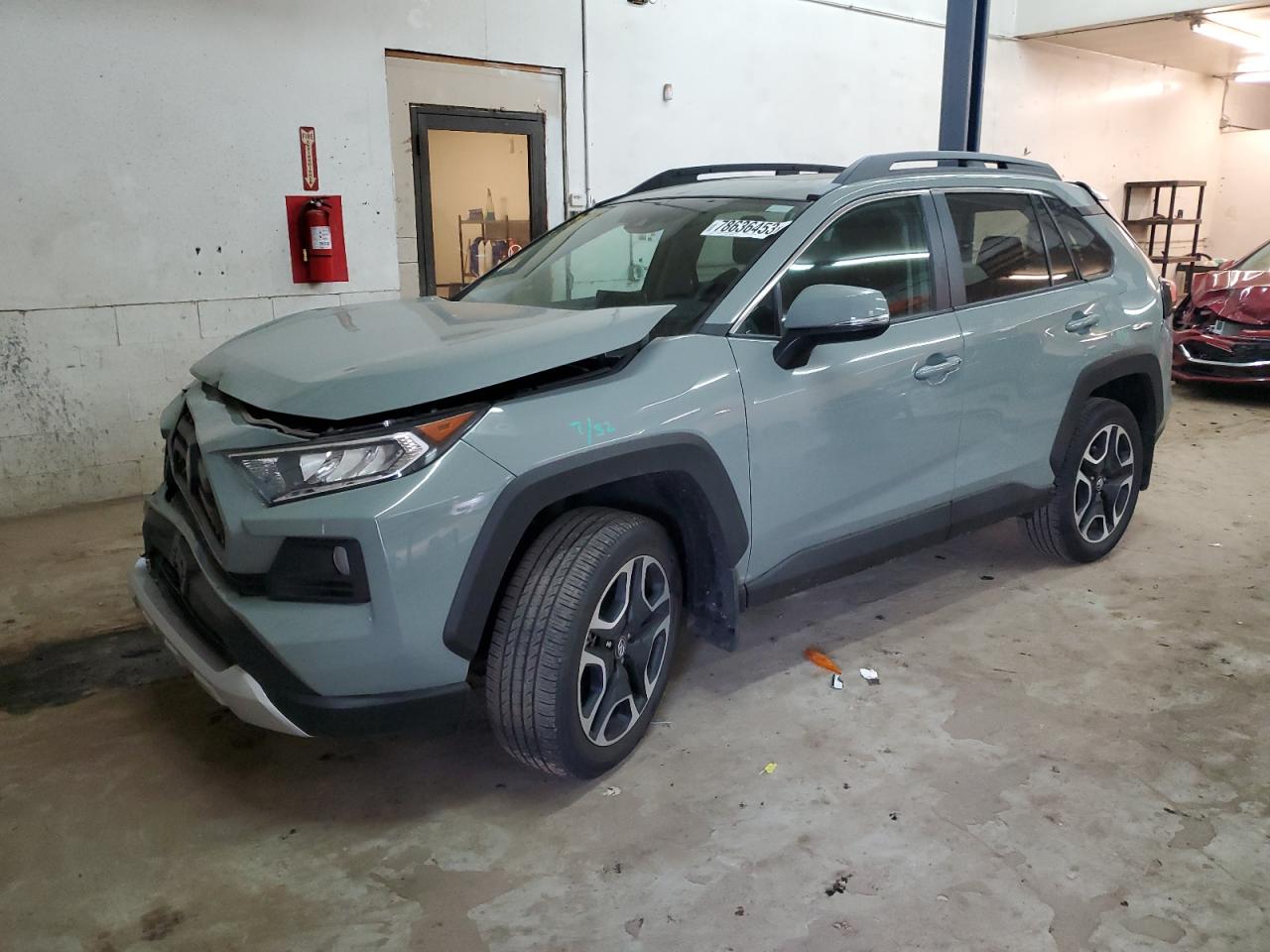 Image 1 of 2021 TOYOTA RAV4 ADVENTURE 2021 with VIN 2T3J1RFV9MW152045