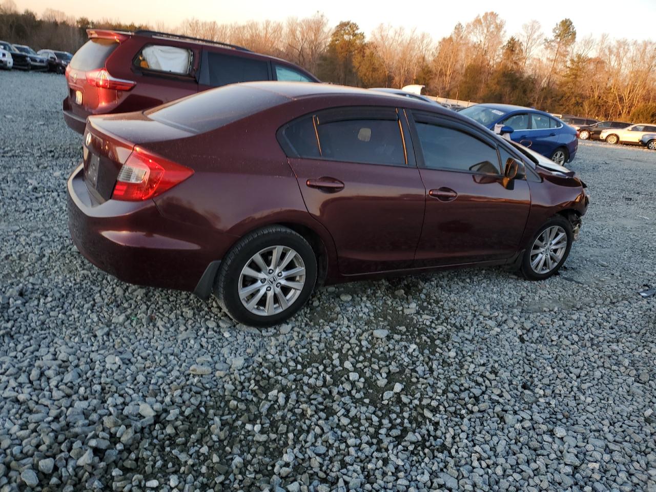 Obraz 3 z 2012 HONDA CIVIC EX 2012 z VIN 19XFB2F81CE055422