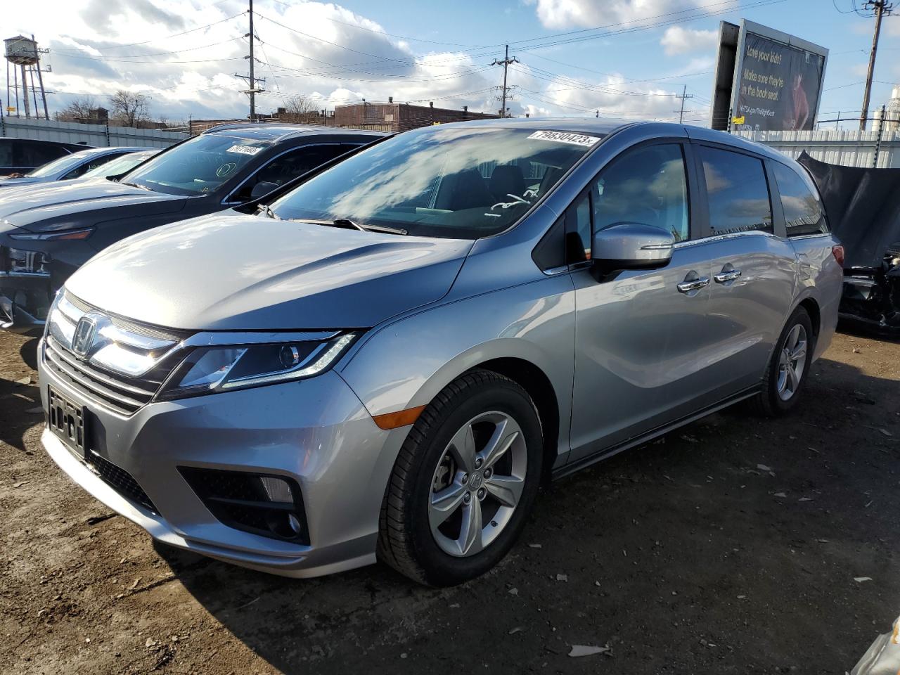 Image 1 of 2018 HONDA ODYSSEY EXL 2018 with VIN 5FNRL6H72JB002628