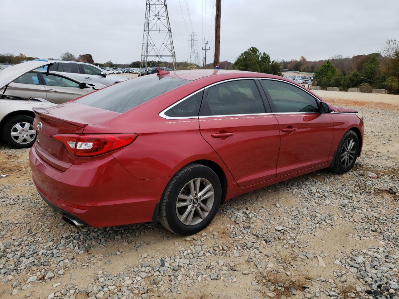 Изображение 3 2017 HYUNDAI SONATA SE 2017 с VIN 5NPE24AF7HH467988