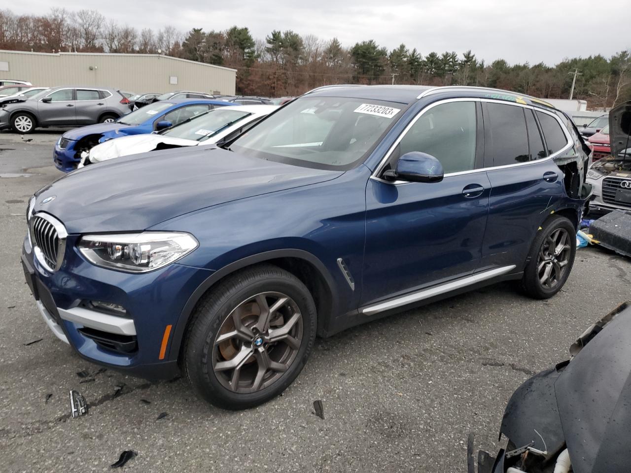 Obraz 1 z 2021 BMW X3 XDRIVE30I 2021 z VIN 5UXTY5C0XM9E87144