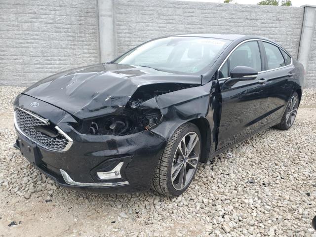 Image 1 of 2019 FORD FUSION TITANIUM 2019 with VIN 3FA6P0D95KR205837