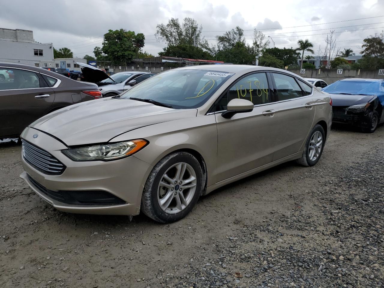 Image 1 of 2018 FORD FUSION SE 2018 with VIN 3FA6P0H7XJR113162