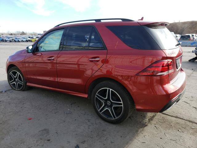 Image 2 of 2019 MERCEDES-BENZ GLE 400 4MATIC 2019 with VIN 4JGDA5GB8KB204695