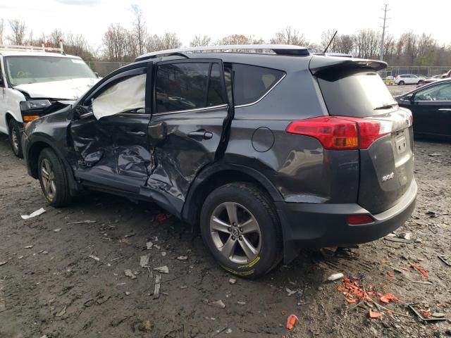 Image 2 of 2015 TOYOTA RAV4 XLE 2015 with VIN JTMRFREV9FD099322