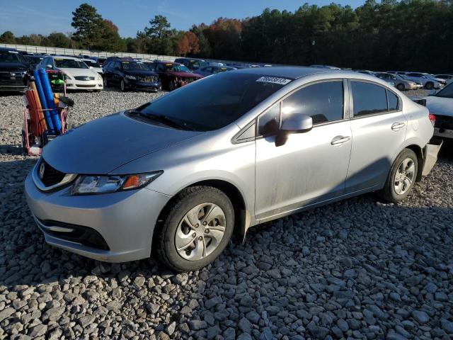 Image 1 of 2013 HONDA CIVIC LX 2013 with VIN 2HGFB2F58DH551296