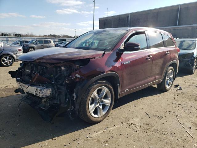 Image 1 of 2018 TOYOTA HIGHLANDER HYBRID LIMITED 2018 with VIN 5TDDGRFH7JS051699