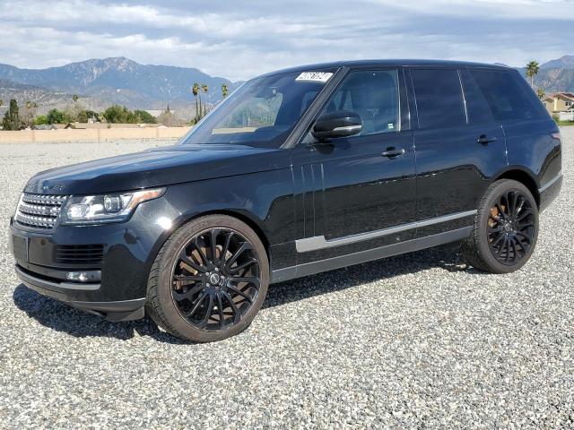 Image 1 of 2016 LAND ROVER RANGE ROVER SUPERCHARGED 2016 with VIN SALGS2EFXGA288821