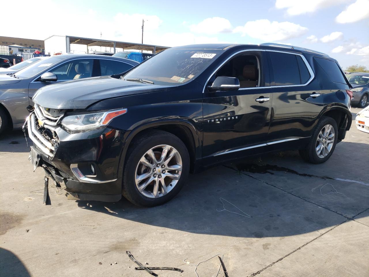 Image 1 of 2019 CHEVROLET TRAVERSE HIGH COUNTRY 2019 with VIN 1GNEVJKW9KJ226816