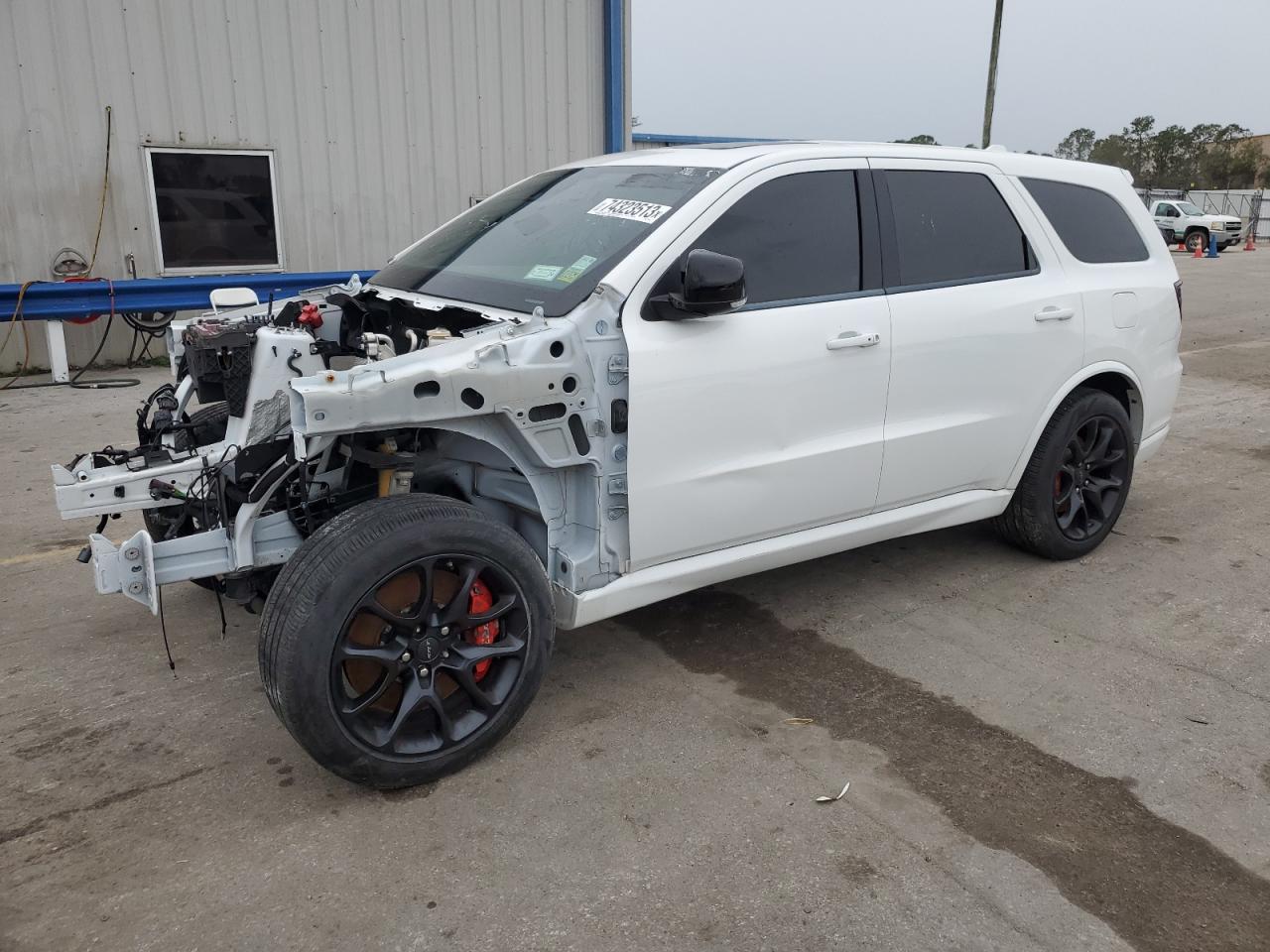Image 1 of 2021 DODGE DURANGO SRT HELLCAT 2021 with VIN 1C4SDJH97MC740915