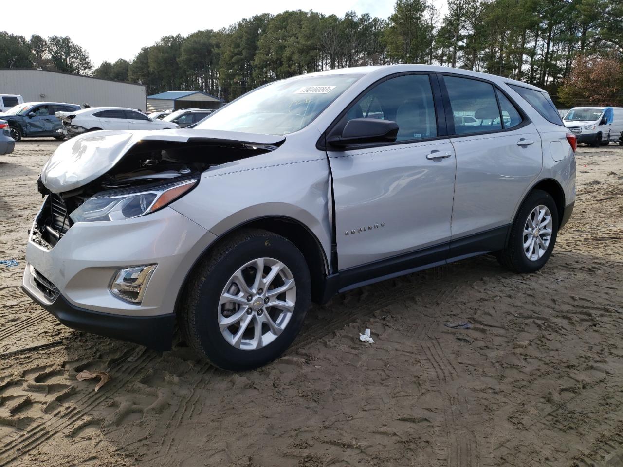 Image 1 of 2018 CHEVROLET EQUINOX LS 2018 with VIN 2GNAXREV2J6317268
