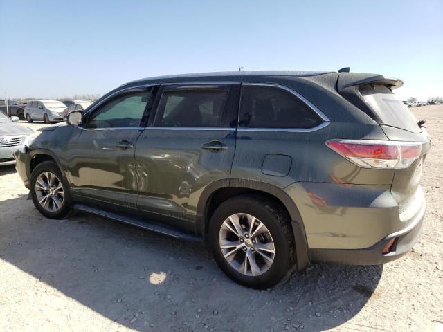 Image 2 of 2014 TOYOTA HIGHLANDER XLE 2014 with VIN 5TDKKRFHXES008597