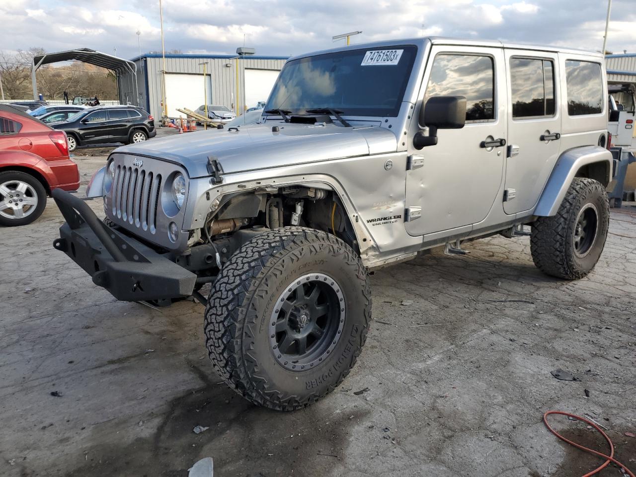 Obraz 1 z 2015 JEEP WRANGLER UNLIMITED SAHARA 2015 z VIN 1C4BJWEG1FL603321