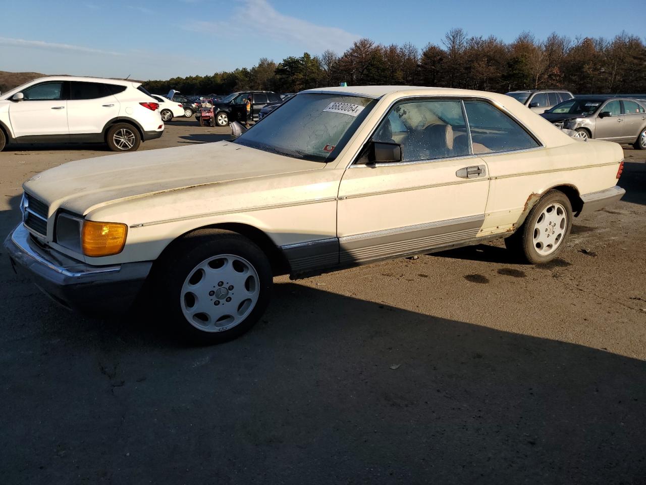 Image 1 of 1983 MERCEDES-BENZ 380 SEC 1983 with VIN WDBCA43A6DB004004