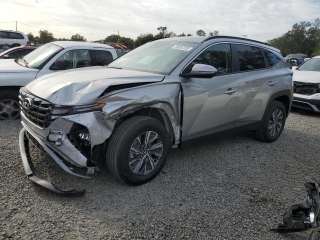 Image 1 of 2023 HYUNDAI TUCSON BLUE 2023 with VIN KM8JBCA16PU117314