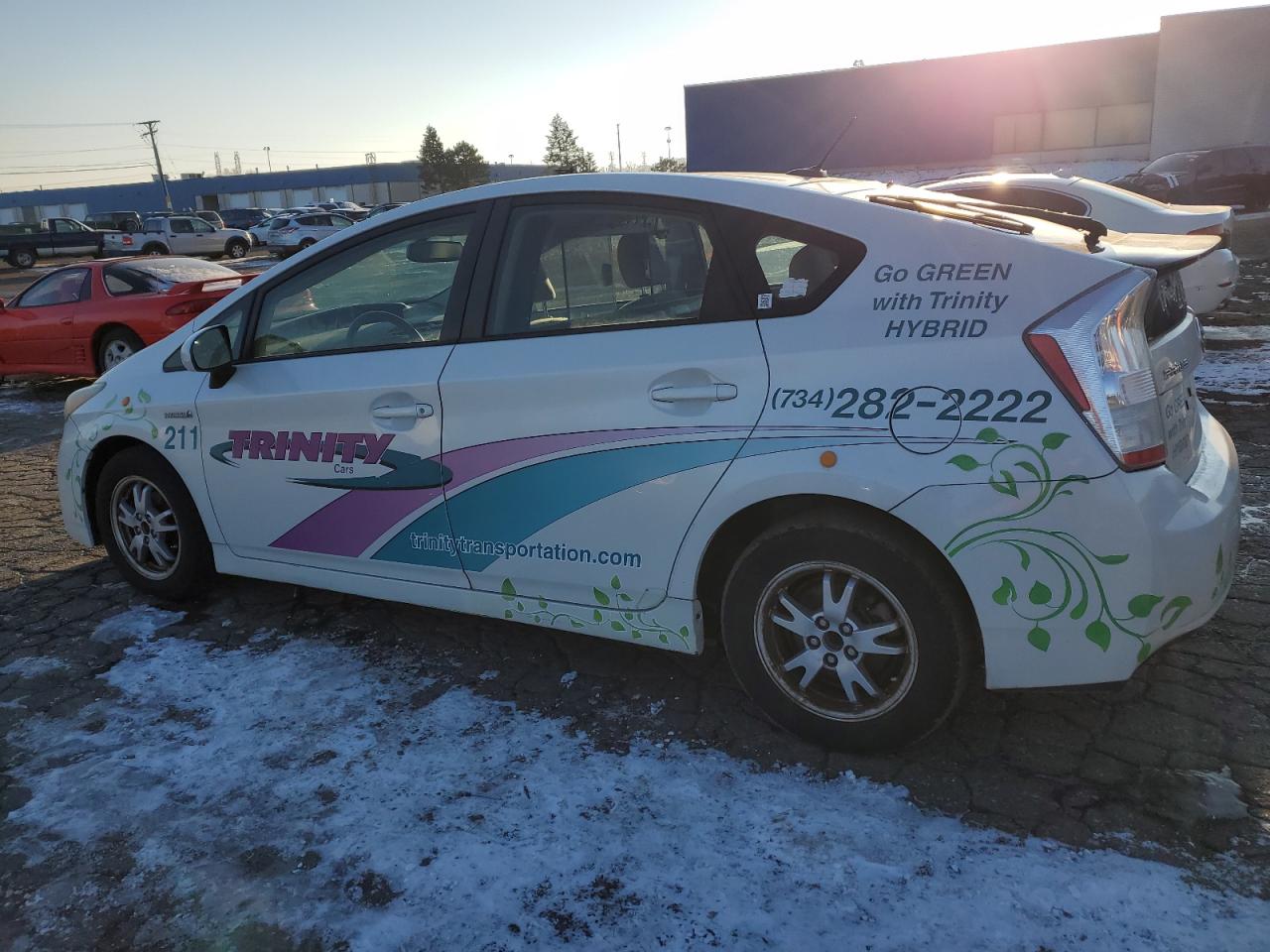 Изображение 2 2011 TOYOTA PRIUS  2011 с VIN JTDKN3DU1B0301789