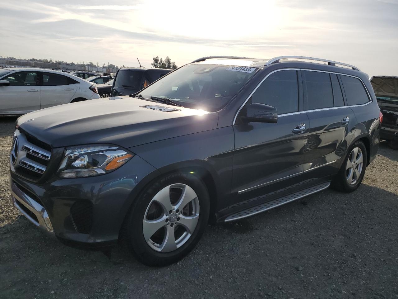 Image 1 of 2017 MERCEDES-BENZ GLS 450 4MATIC 2017 with VIN 4JGDF6EE3HA746905