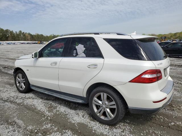 Image 2 of 2012 MERCEDES-BENZ ML 350 4MATIC 2012 with VIN 4JGDA5HB0CA019045