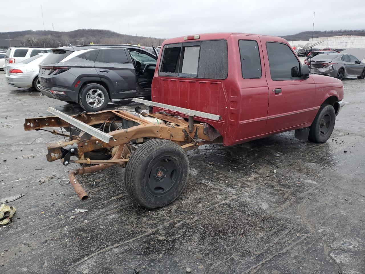 Image 3 of 1995 FORD RANGER SUPER CAB 1995 with VIN 1FTCR14X0SPA87649