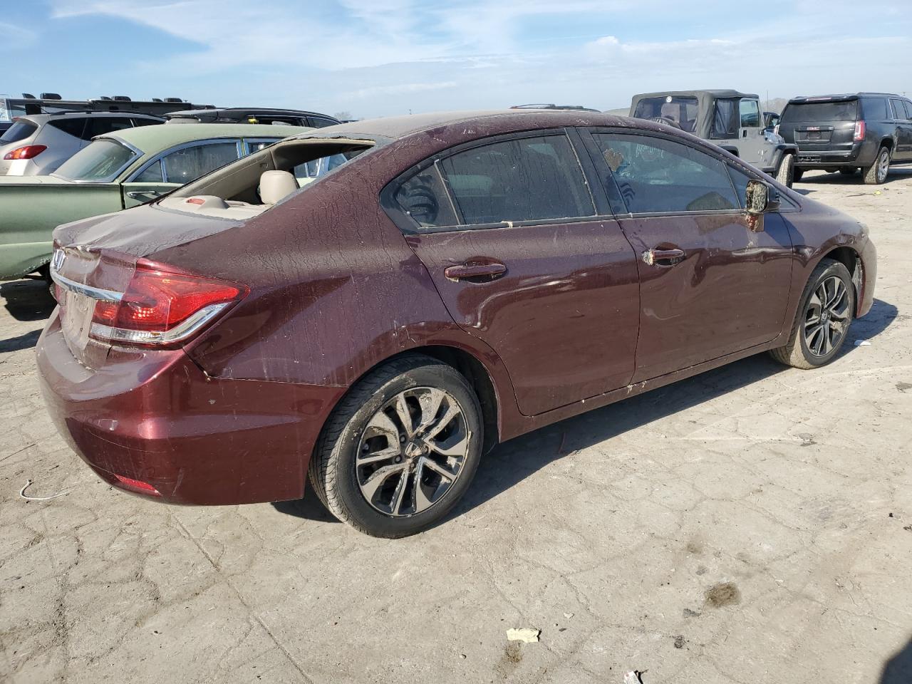 Obraz 3 z 2013 HONDA CIVIC EX 2013 z VIN 19XFB2F82DE226597
