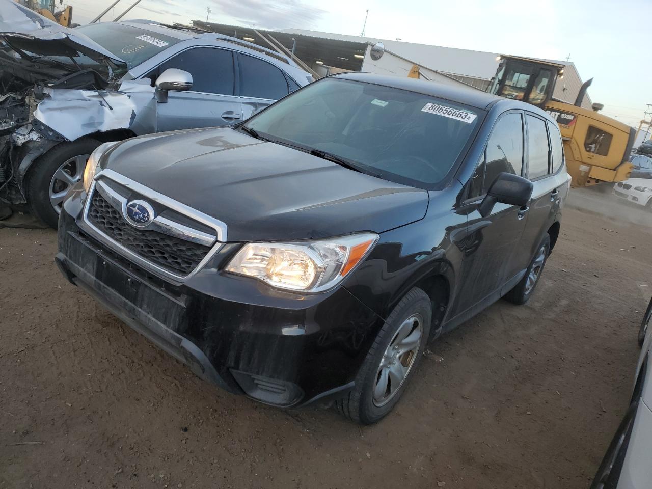 Image 1 of 2015 SUBARU FORESTER 2.5I 2015 with VIN JF2SJAAC1FG458328