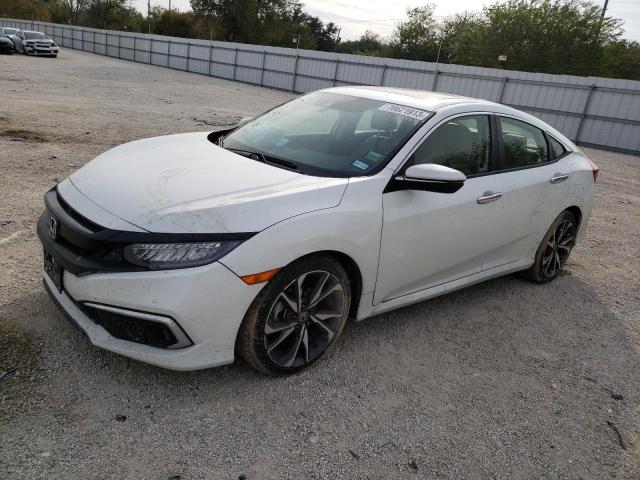 Image 1 of 2019 HONDA CIVIC TOURING 2019 with VIN JHMFC1F93KX004386
