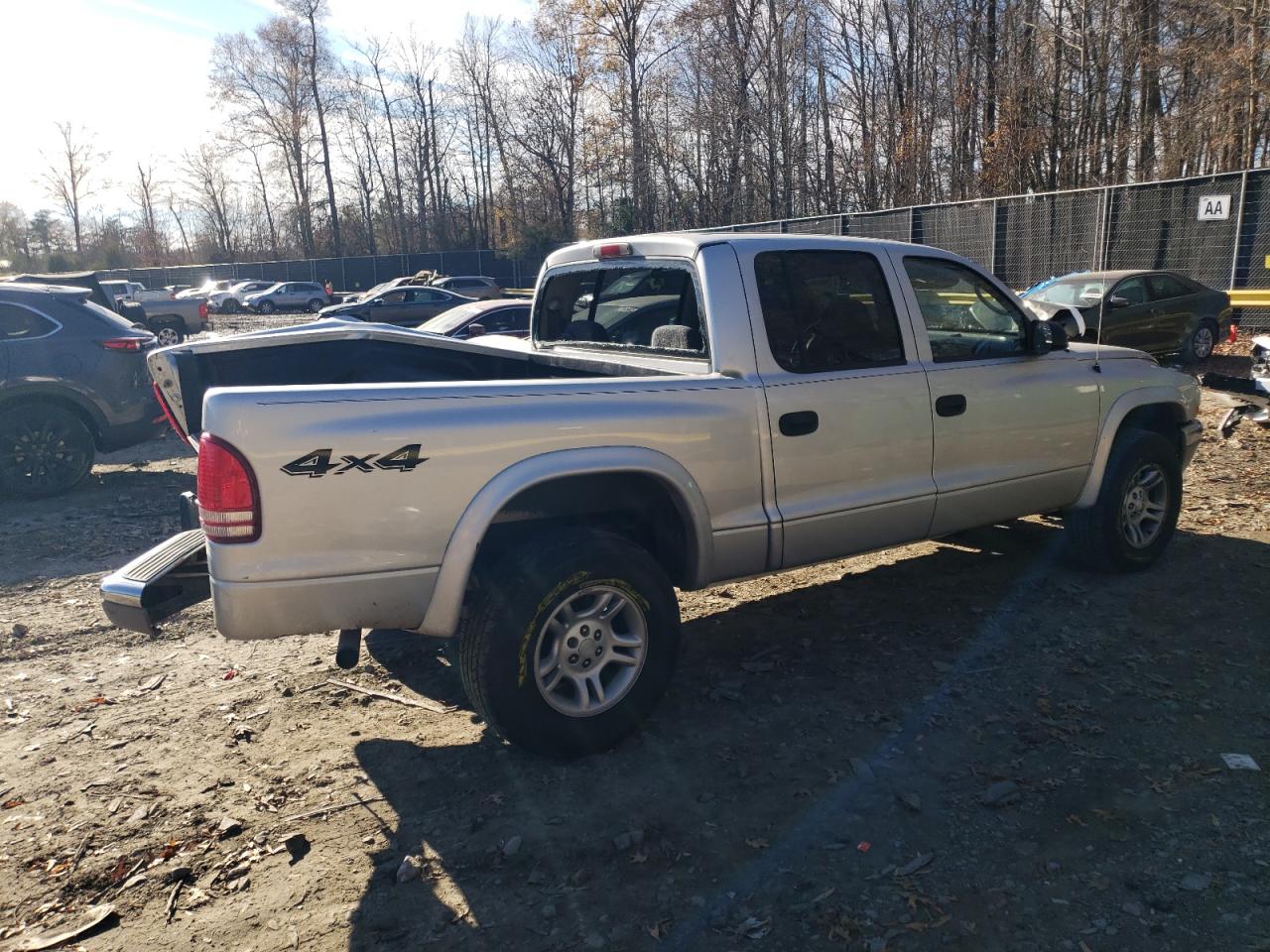 Изображение 3 2004 DODGE DAKOTA QUAD SLT 2004 с VIN 1D7HG48N94S720712
