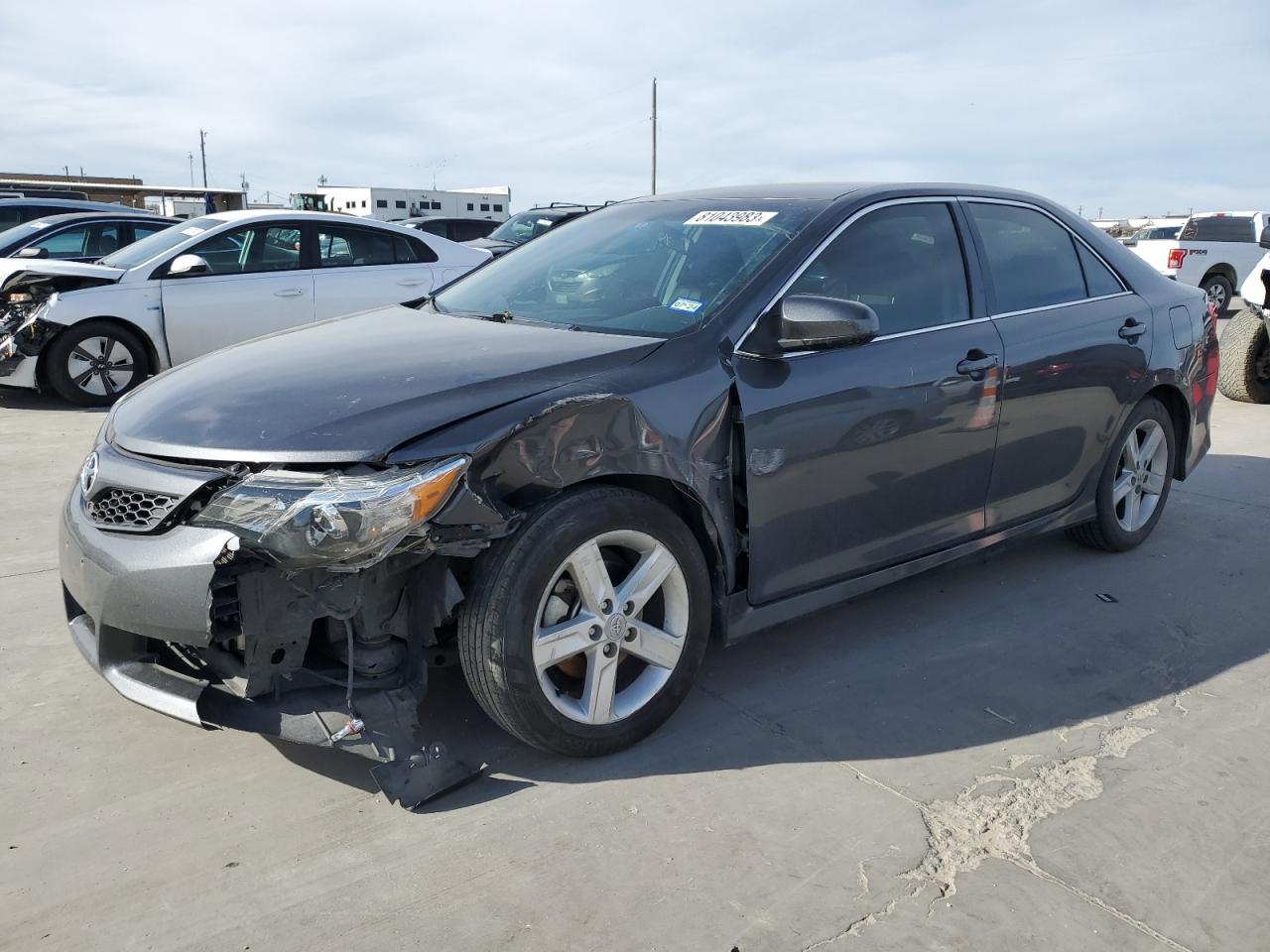 Image 1 of 2012 TOYOTA CAMRY BASE 2012 with VIN 4T1BF1FK6CU596374