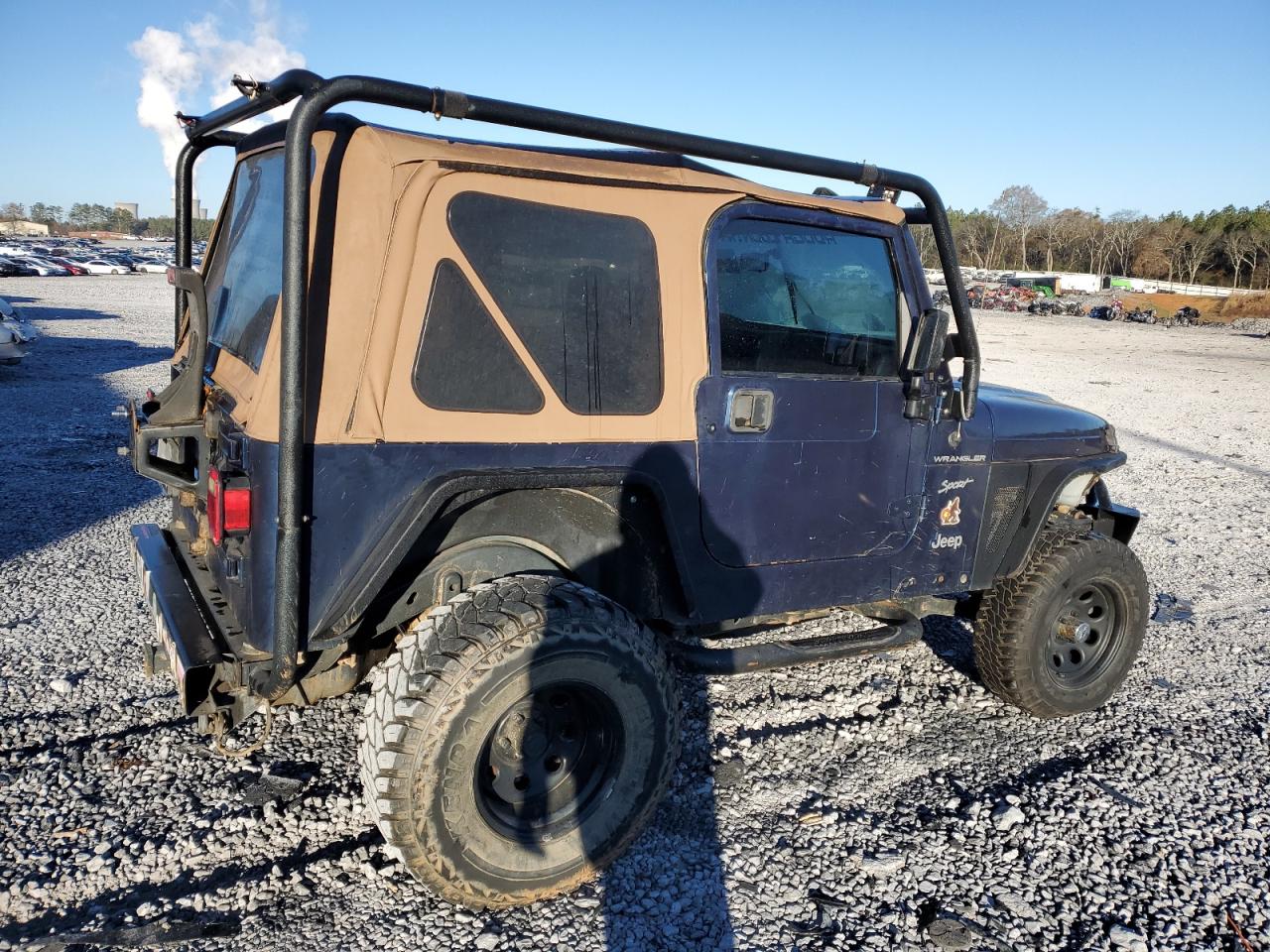 Image 3 of 2002 JEEP WRANGLER / TJ SPORT 2002 with VIN 1J4FA49S32P728189