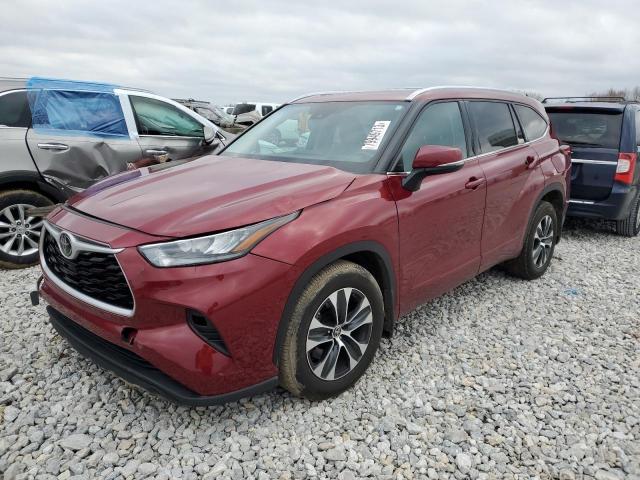 Image 1 of 2020 TOYOTA HIGHLANDER XLE 2020 with VIN 5TDGZRBH4LS521199