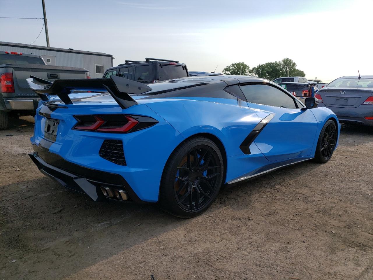 Изображение 3 2020 CHEVROLET CORVETTE STINGRAY 3LT 2020 с VIN 1G1Y82D4XL5104919