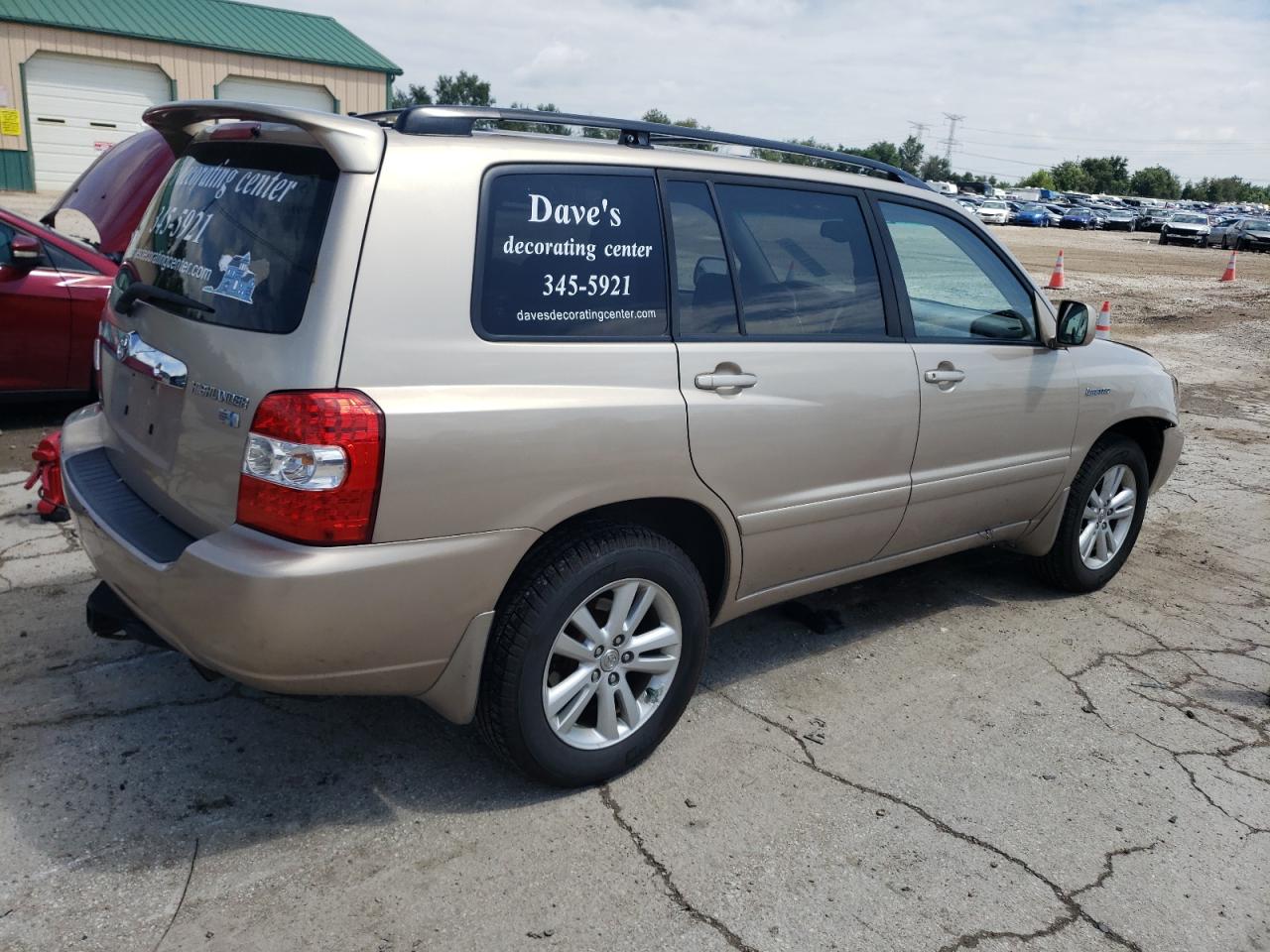 Image 3 of 2006 TOYOTA HIGHLANDER HYBRID 2006 with VIN JTEEW21A960011123