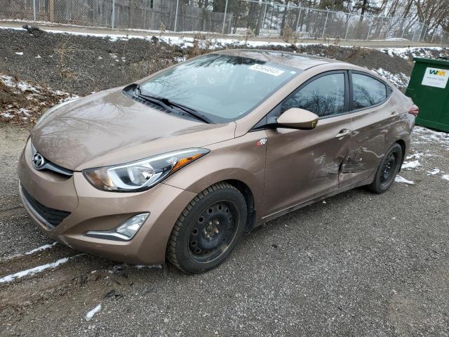Image 1 of 2016 HYUNDAI ELANTRA SE 2016 with VIN KMHDH4AE3GU551016