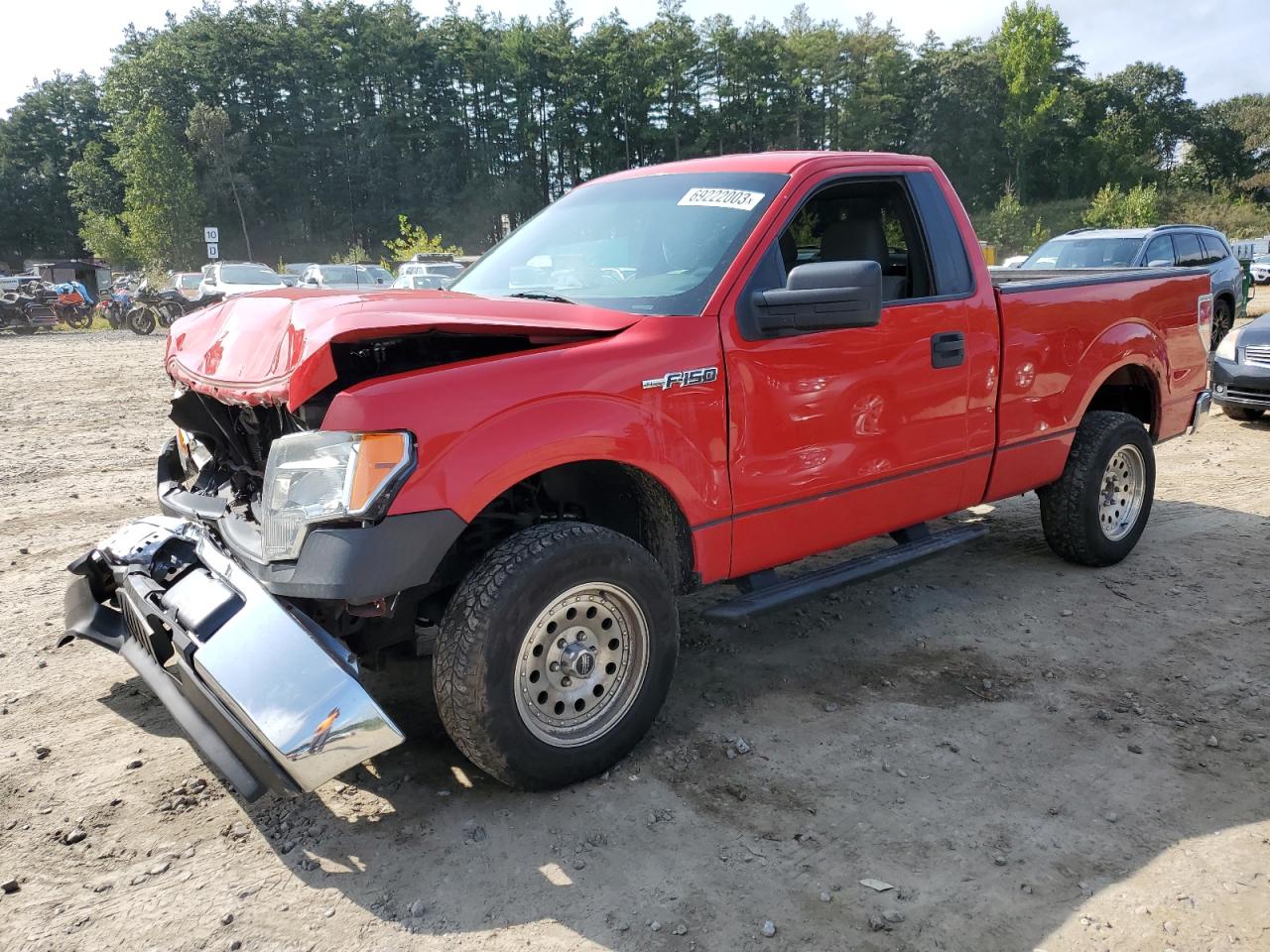 Изображение 1 2013 FORD F150  2013 с VIN 1FTMF1EM0DKE19140