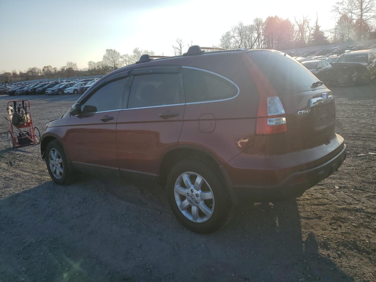 Image 2 of 2009 HONDA CR-V EX 2009 with VIN 5J6RE485X9L001095